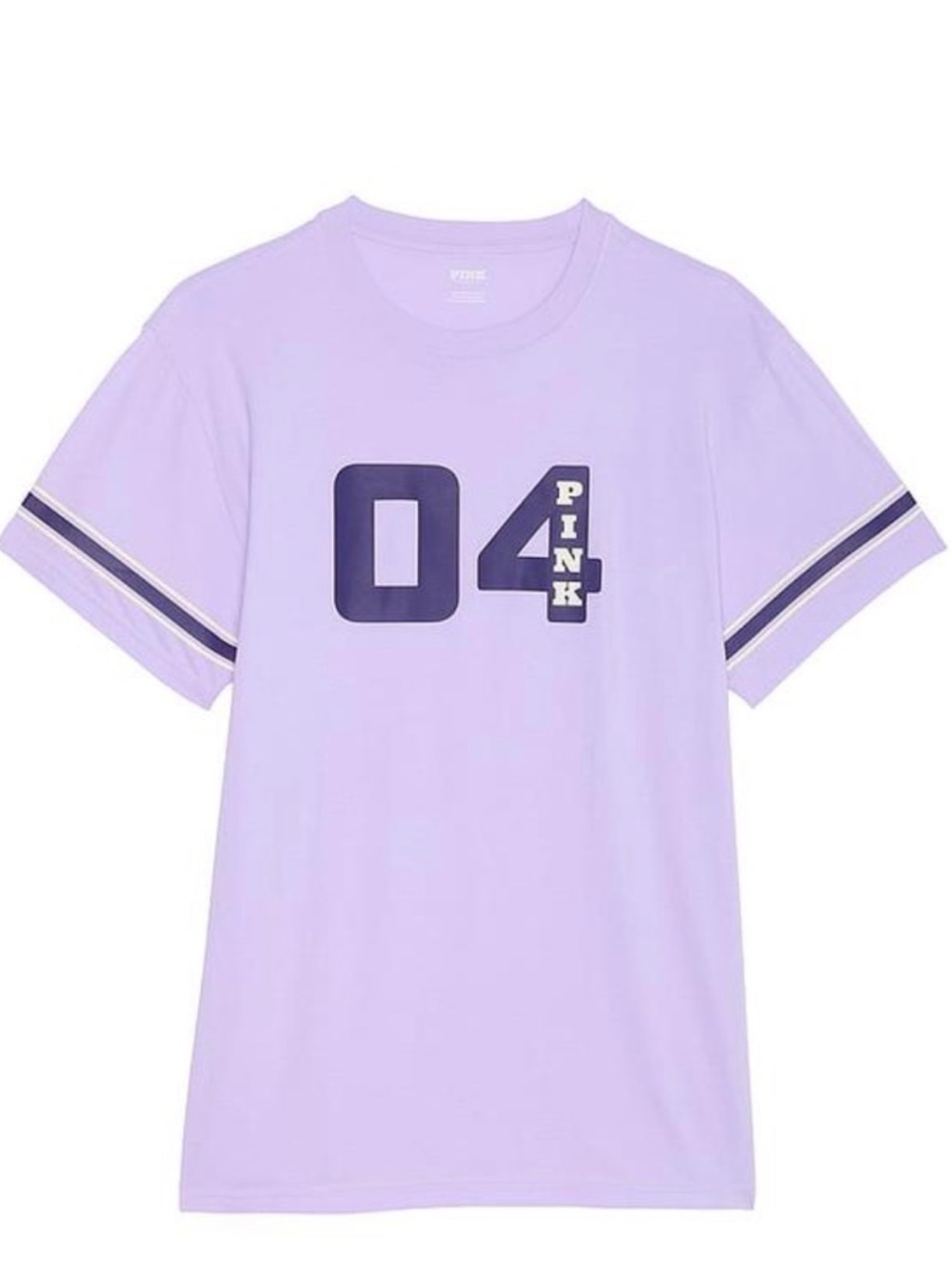 Victoria's Secret PINK Lavender Logo Tee